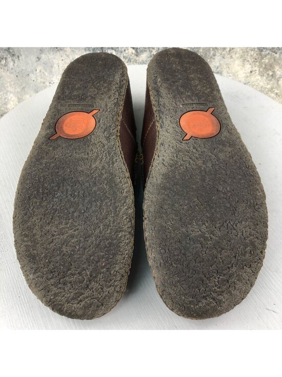 Born Men\'s Size 10.5 Brown Pebbled Leather Closed Toe Slip On Casual Loafers main image 11